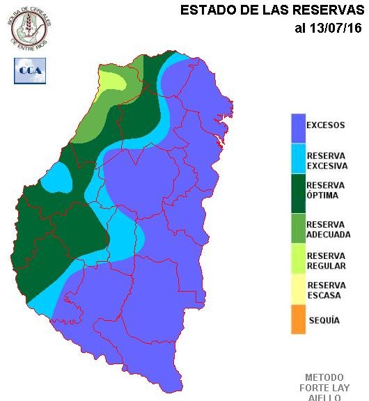 Mapa de reservas