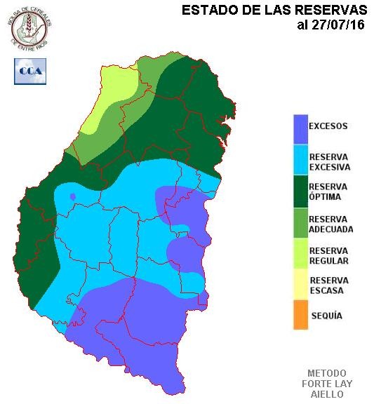 Mapa de reservas