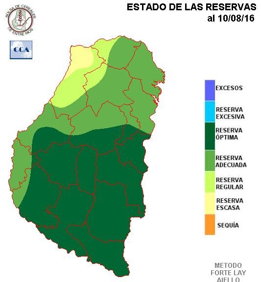 Mapa de reservas