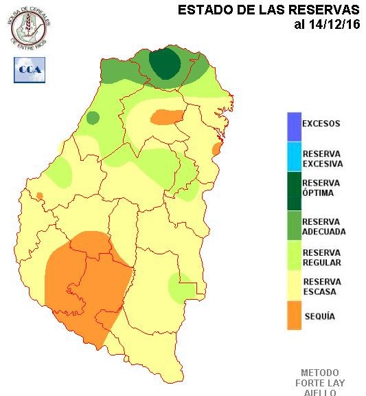 Mapa de reservas