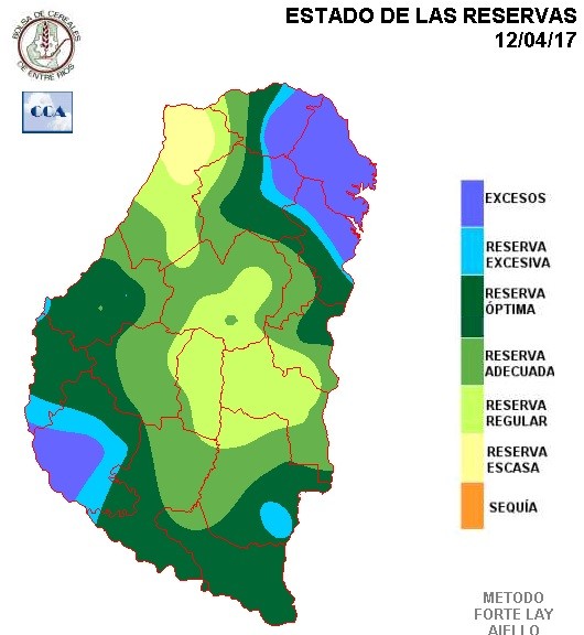 Mapa de reservas