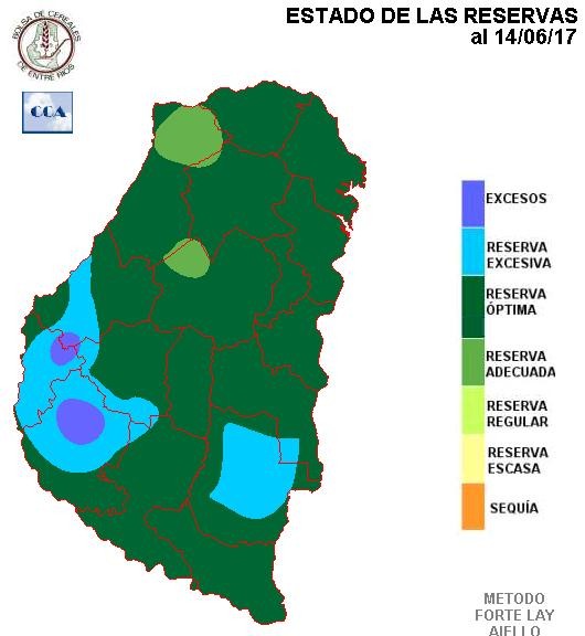 Mapa de reservas