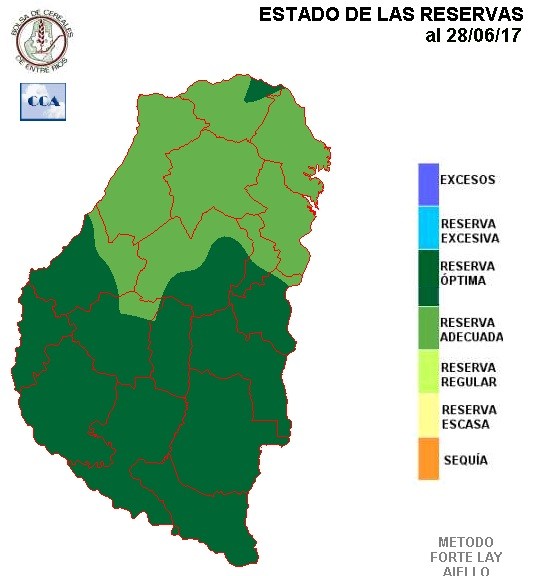 Mapa de reservas