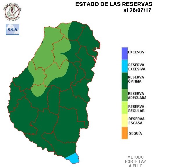 Mapa de reservas