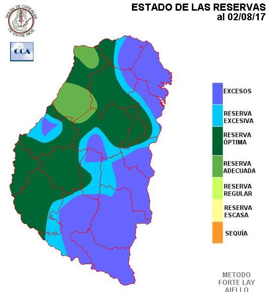 Mapa de reservas