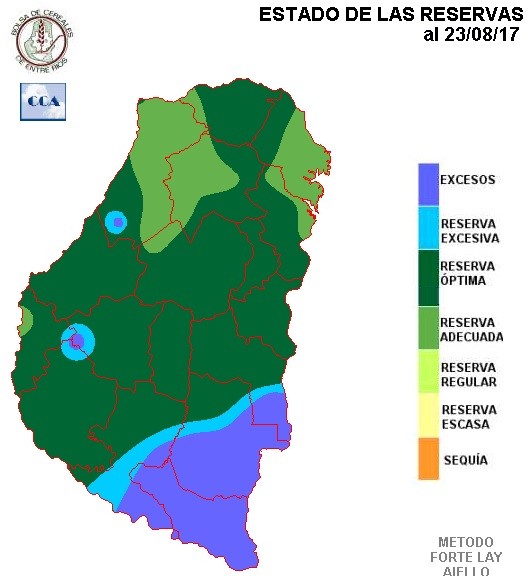 Mapa de reservas