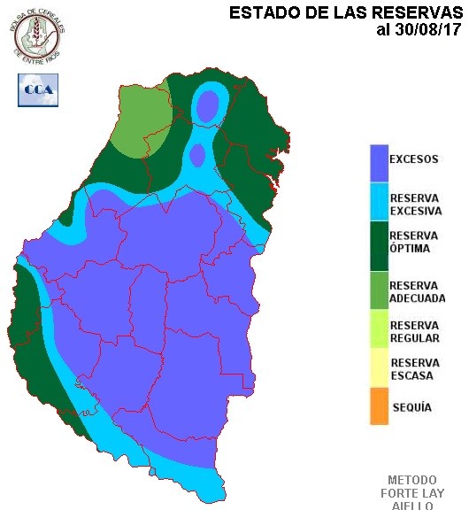 Mapa de reservas