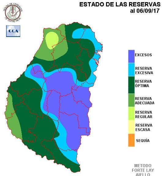 Mapa de reservas