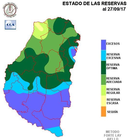 Mapa de reservas