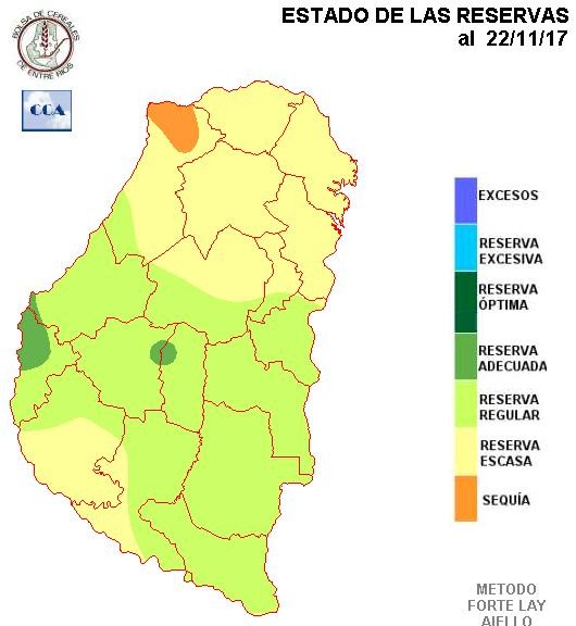 Mapa de reservas