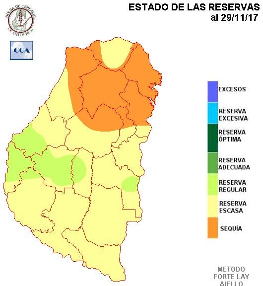 Mapa de reservas