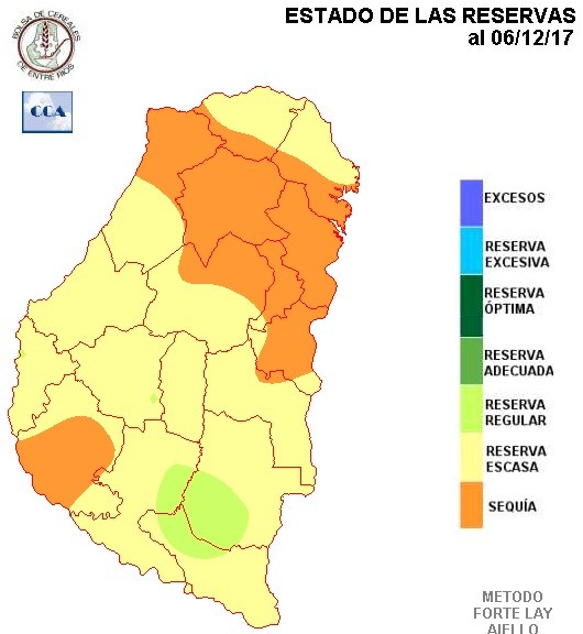 Mapa de reservas