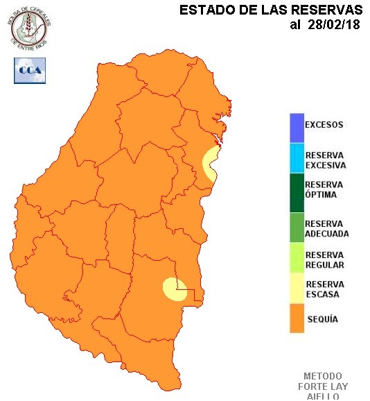 Mapa de reservas