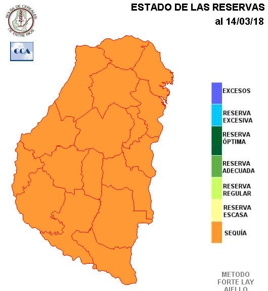 Mapa de reservas