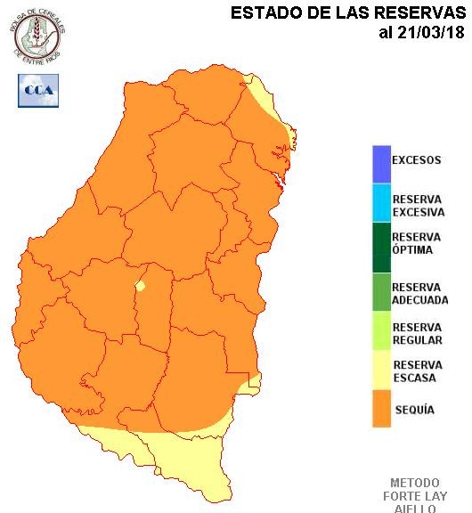 Mapa de reservas