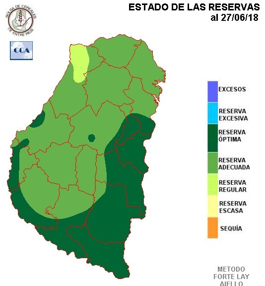 Mapa de reservas