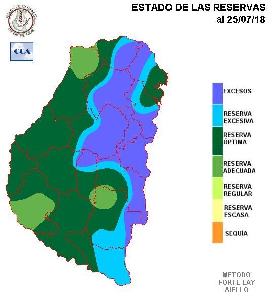 Mapa de reservas