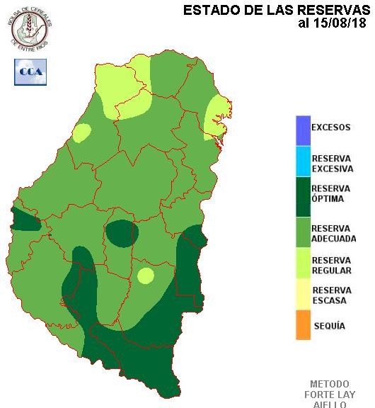 Mapa de reservas