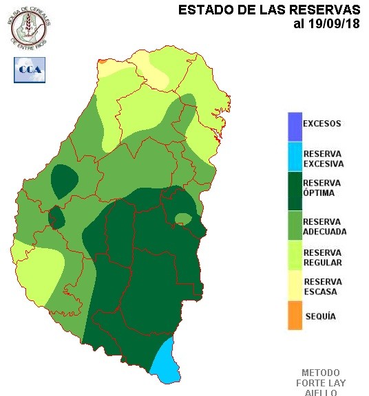 Mapa de reservas