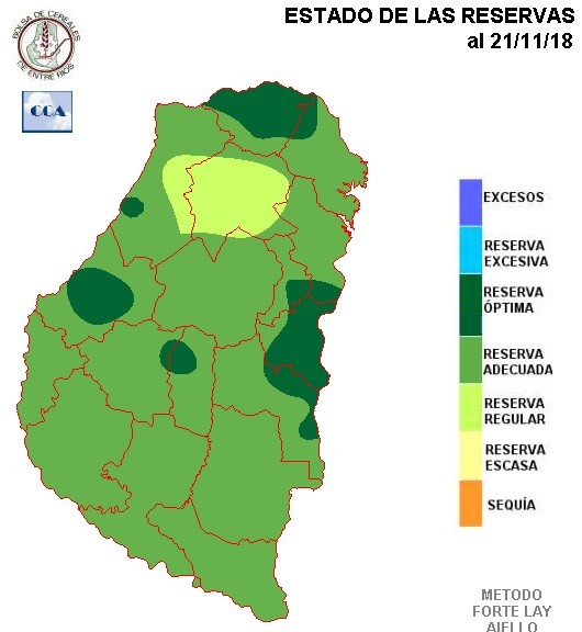 Mapa de reservas