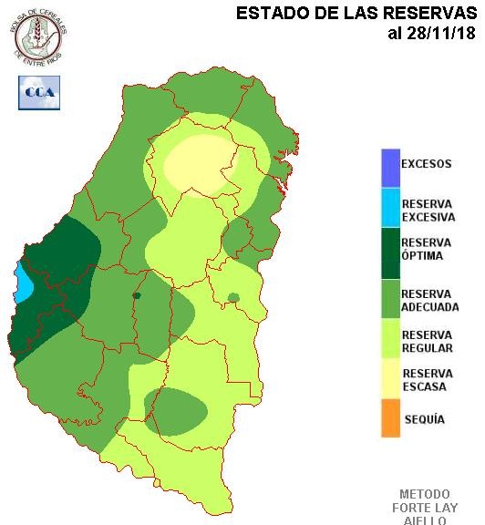 Mapa de reservas