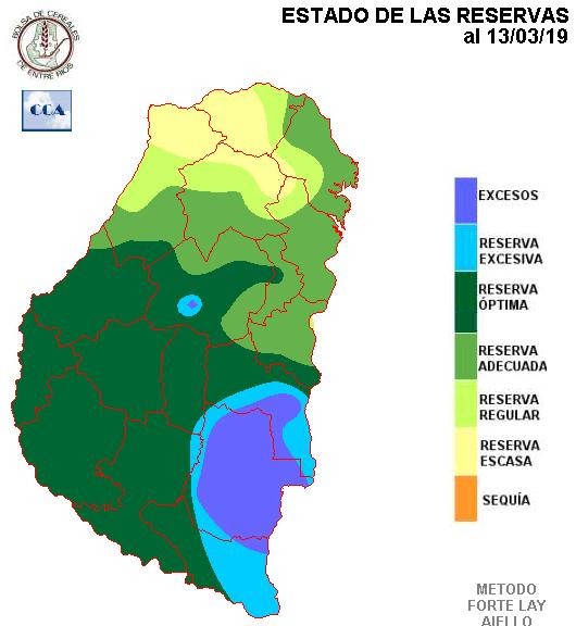 Mapa de reservas