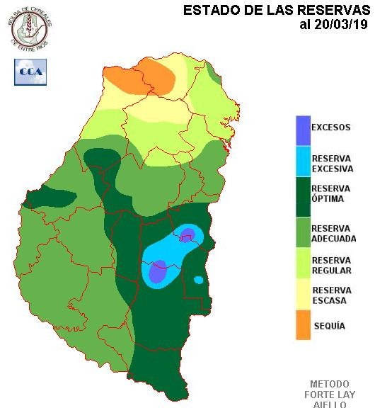 Mapa de reservas