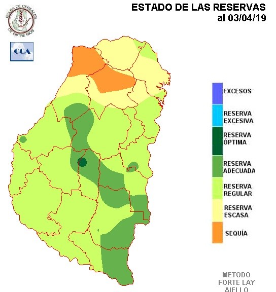 Mapa de reservas