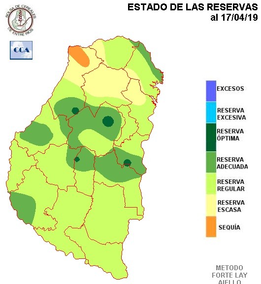 Mapa de reservas