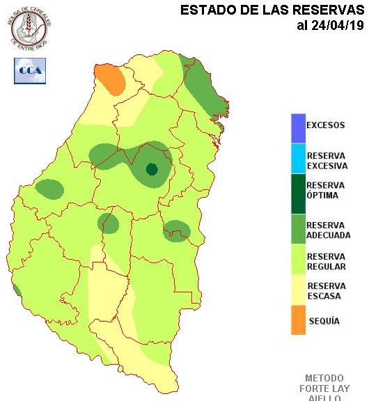 Mapa de reservas