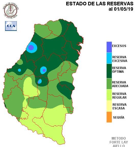 Mapa de reservas