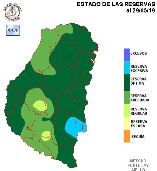 Mapa de reservas