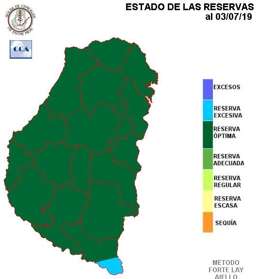 Mapa de reservas