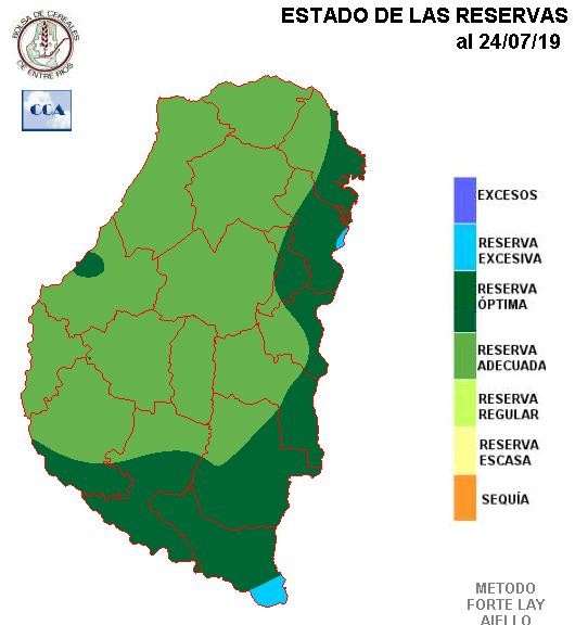 Mapa de reservas