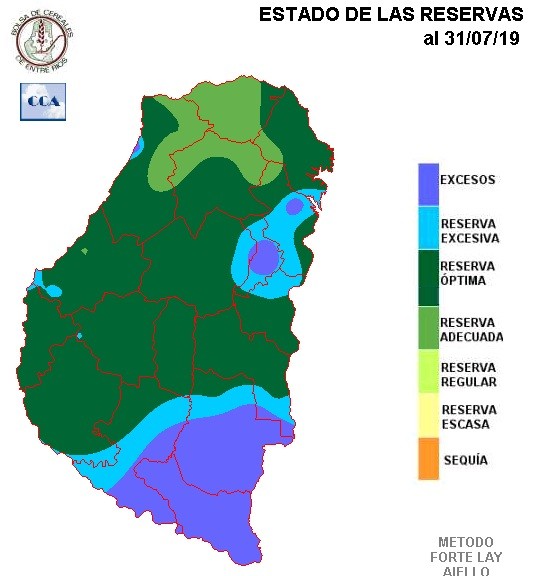 Mapa de reservas