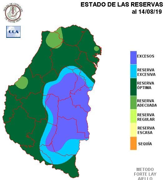 Mapa de reservas