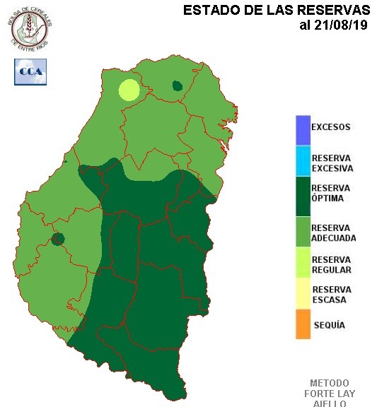 Mapa de precipitaciones