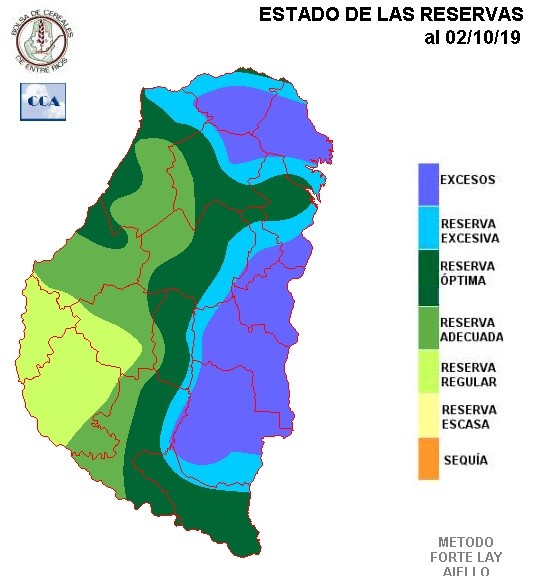 Mapa de reservas