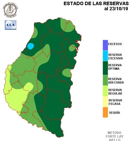 Mapa de reservas