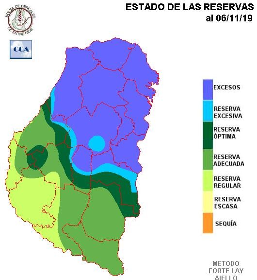 Mapa de reservas