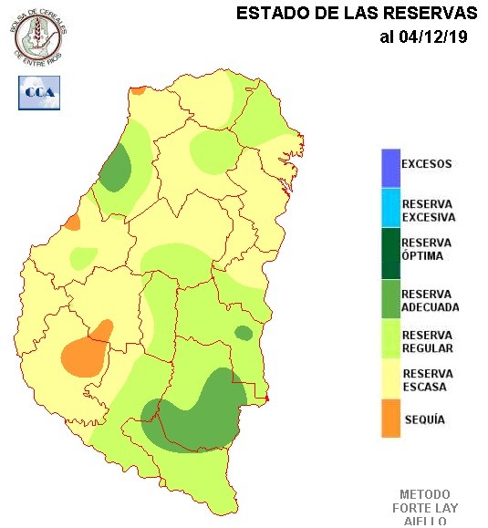 Mapa de reservas