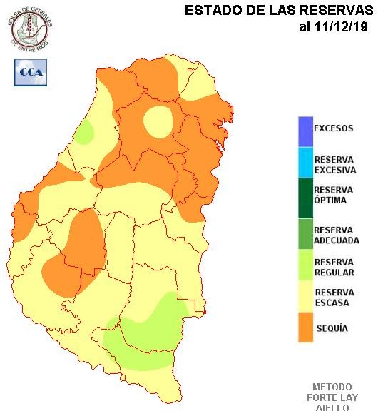 Mapa de reservas