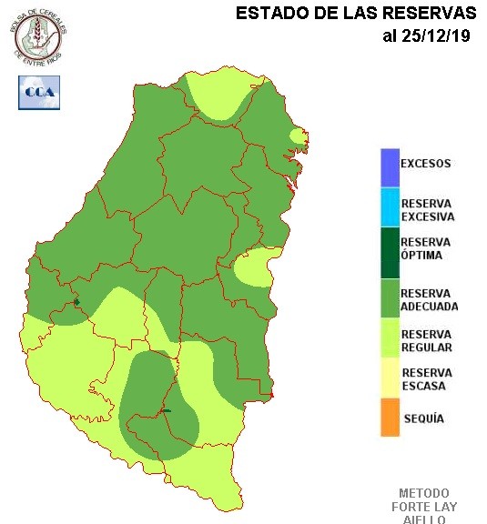 Mapa de reservas