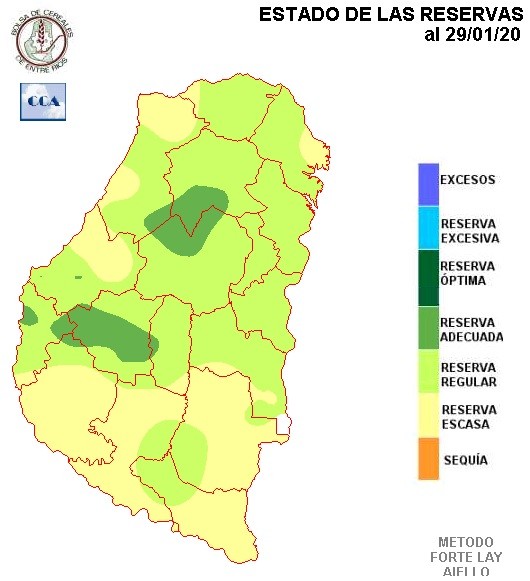 Mapa de precipitaciones