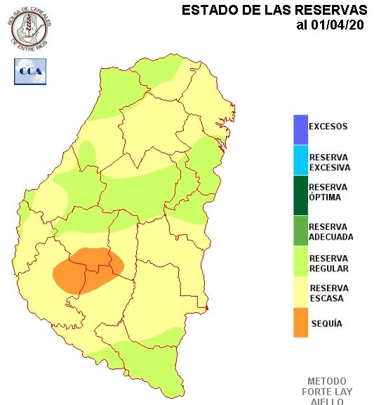 Mapa de reservas