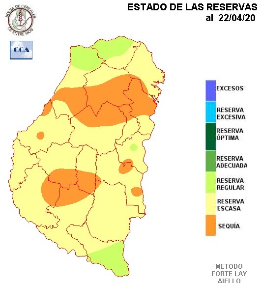 Mapa de precipitaciones