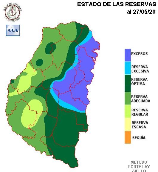 Mapa de reservas