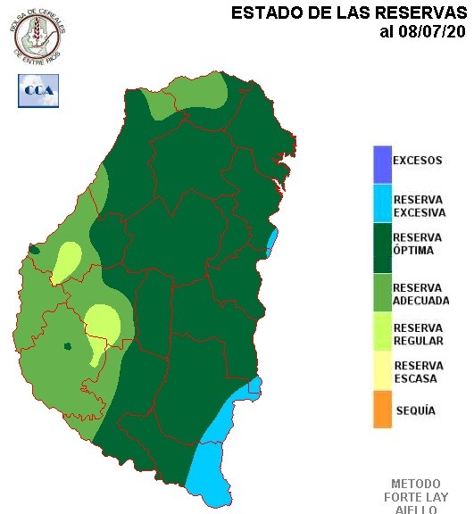 Mapa de reservas