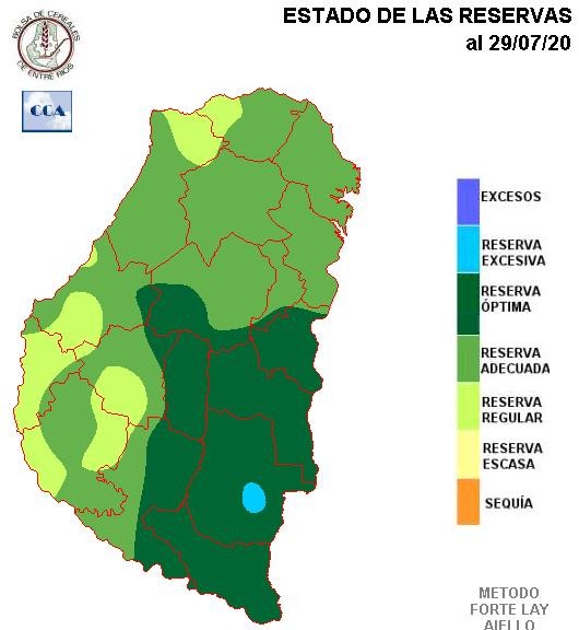 Mapa de reservas