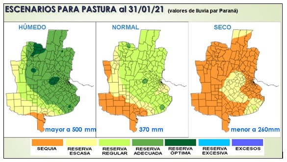 Mapa de reservas